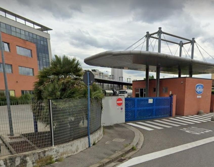 Lo stabilimento di Firenze della "Mukki Latte"