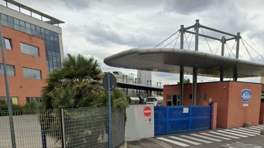 Lo stabilimento di Firenze della "Mukki Latte"