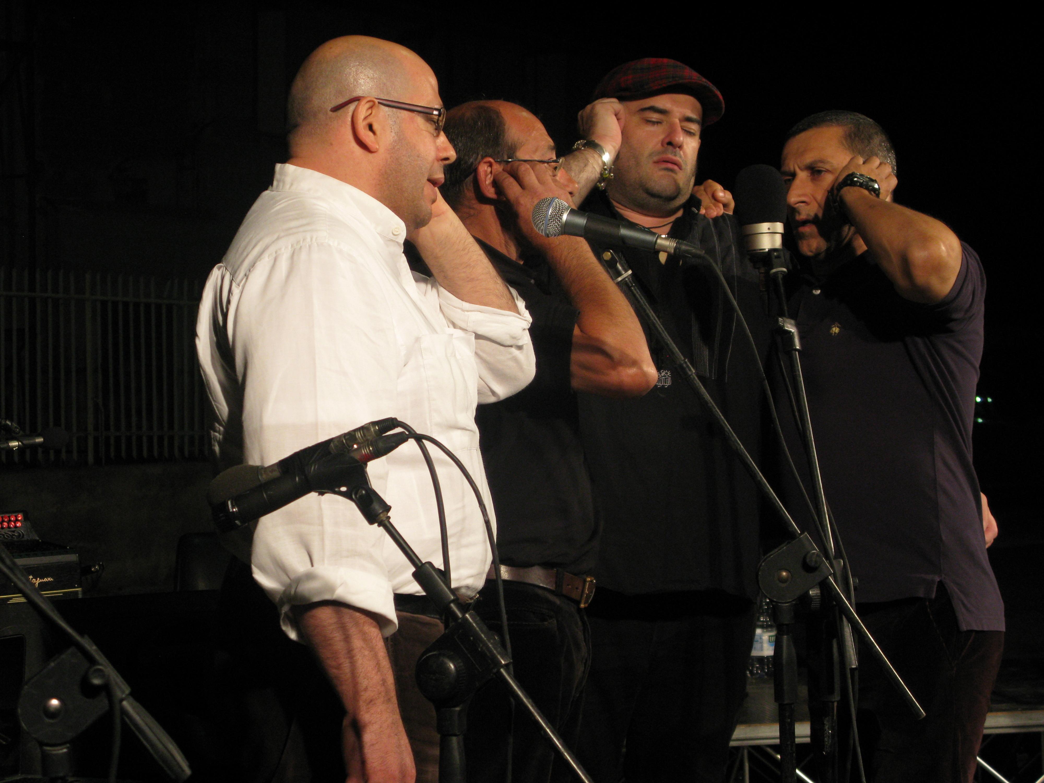 Canto a tenore, immagine di repertorio