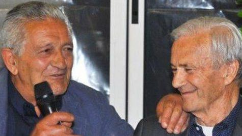 Corrado Orrico, a sinistra, con Gigi Simoni