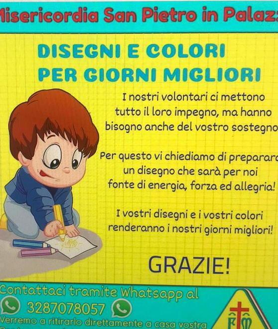 Disegni dei bambini per la Misericordia