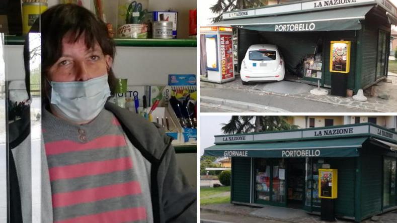 L’edicola rinasce in piena emergenza 7 mesi dopo l’incubo