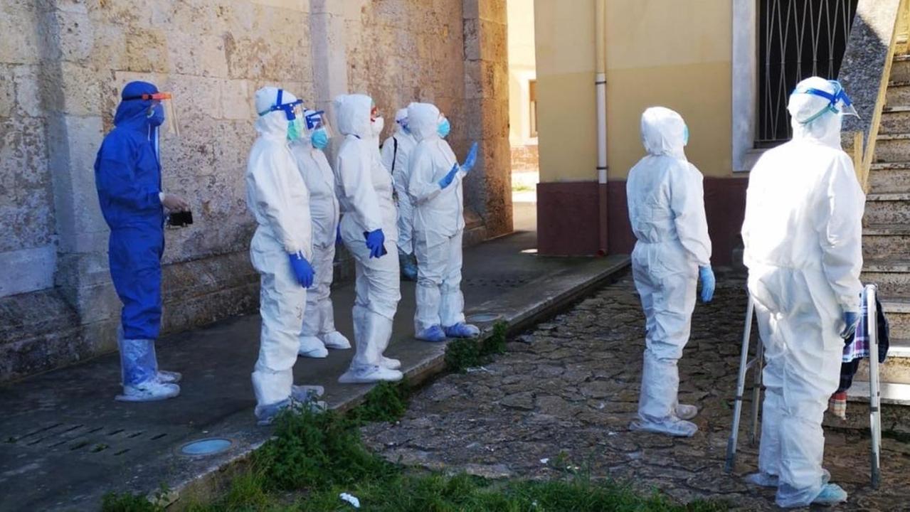 Sanificata la casa di riposo Biccheddu