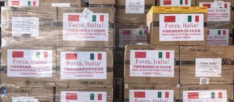 Grazie al Cagliari in dono un carico di mascherine dalla Cina 