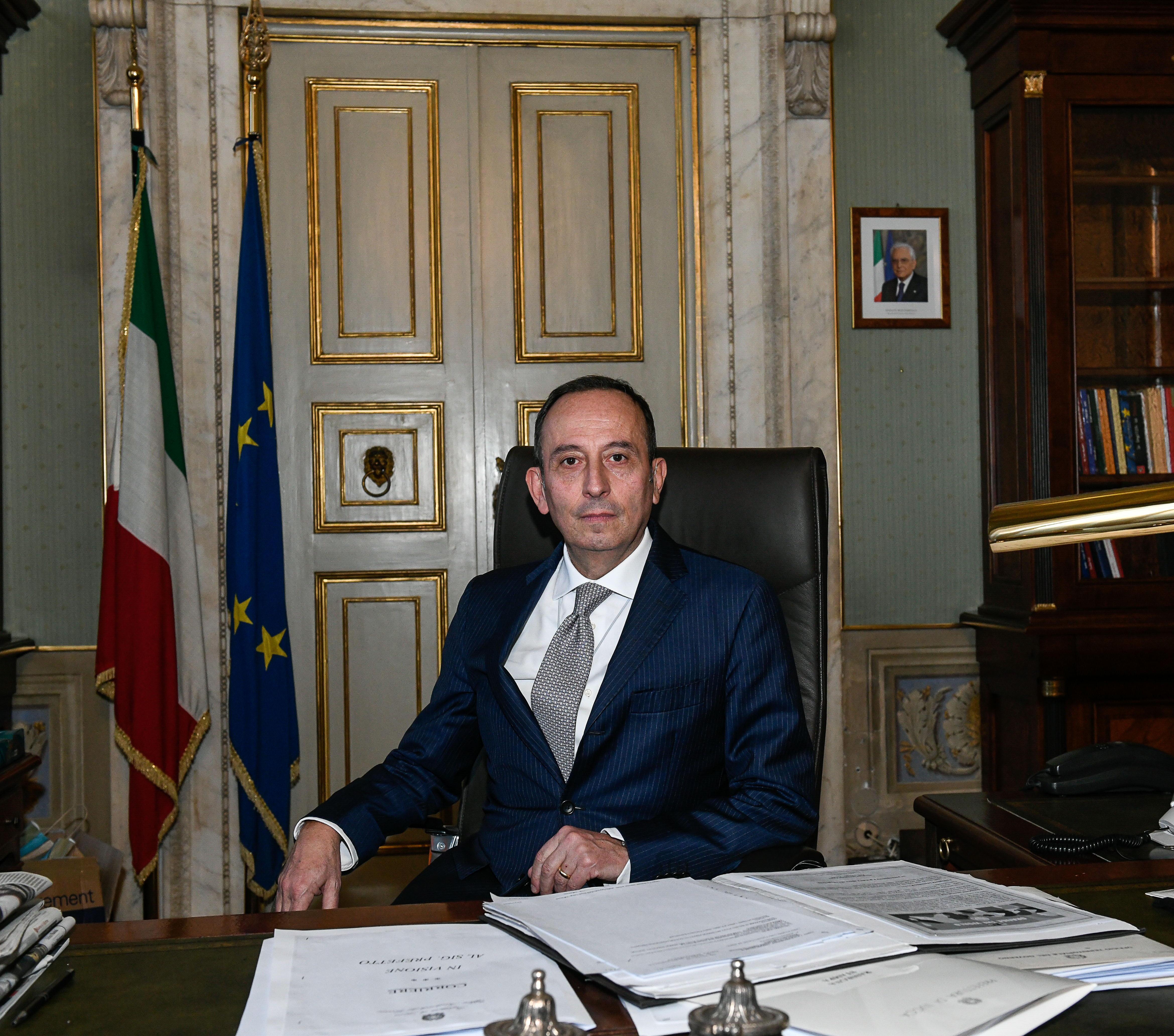 Il prefetto di Lucca Francesco Esposito