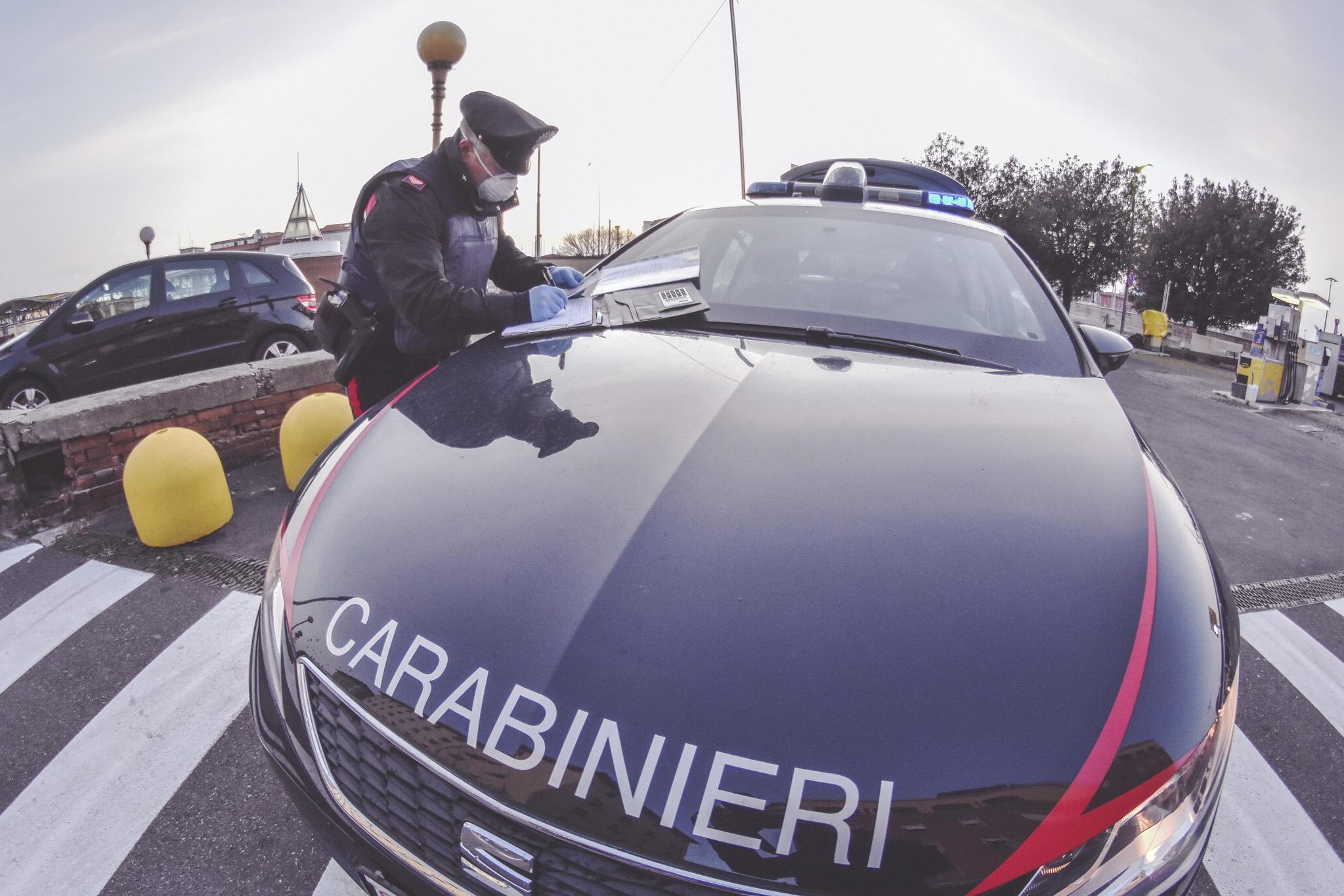 Carabinieri di Livorno al lavoro (foto d'archivio)