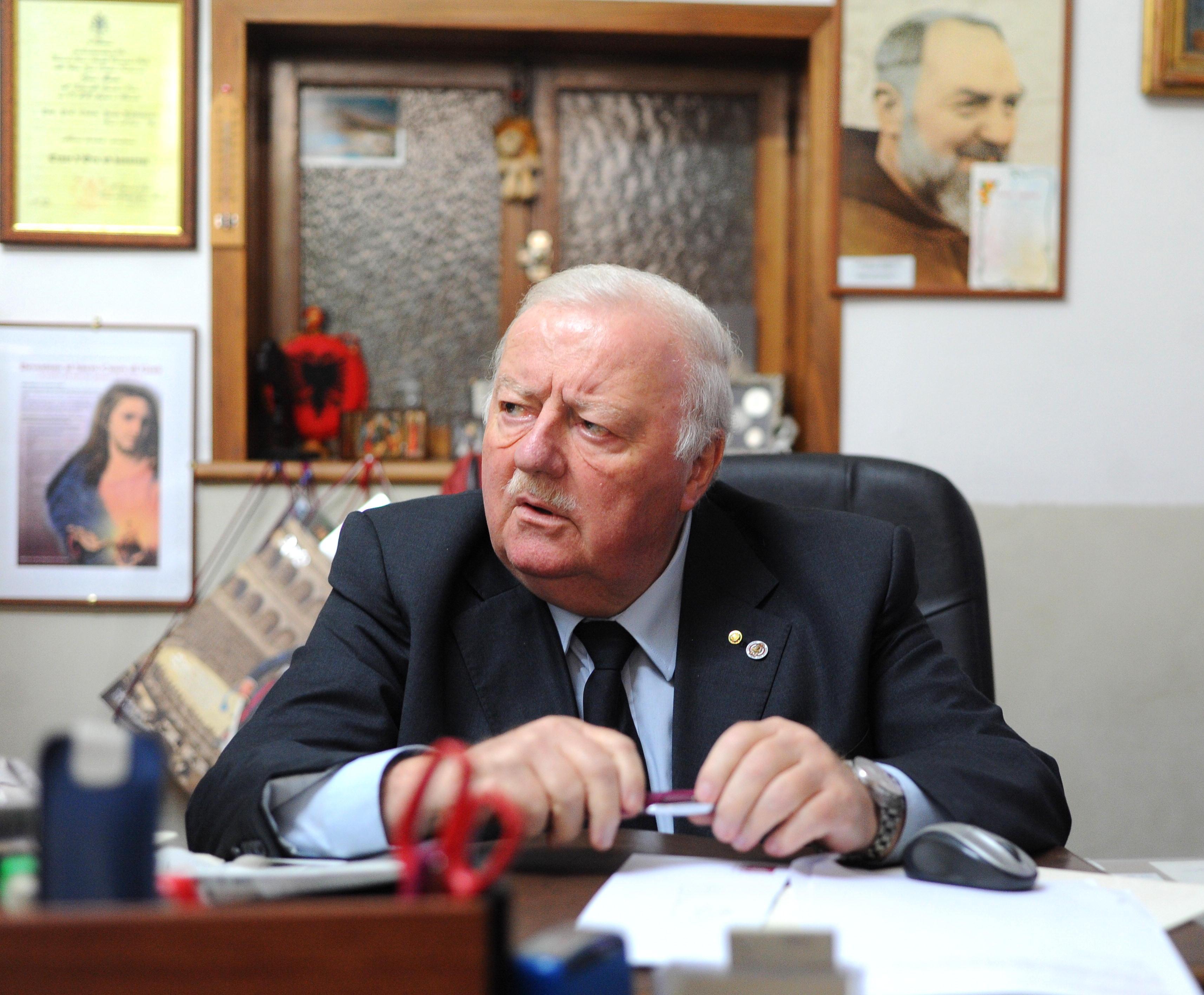 Il professor Paolo Baldassarri (Foto Lorenzo Gori)