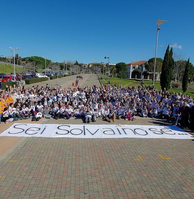 Una foto di gruppo durante un'iniziativa organizzata dalla Pro Loco