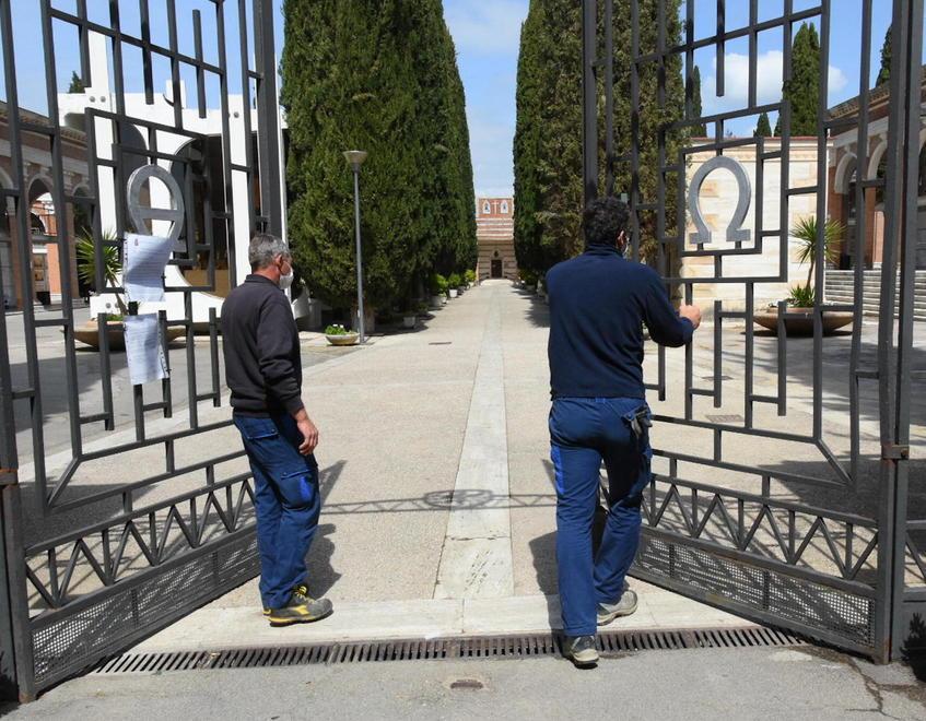 Cimiteri aperti, Mura e argini no A Sterpeto sono finiti i lavori 