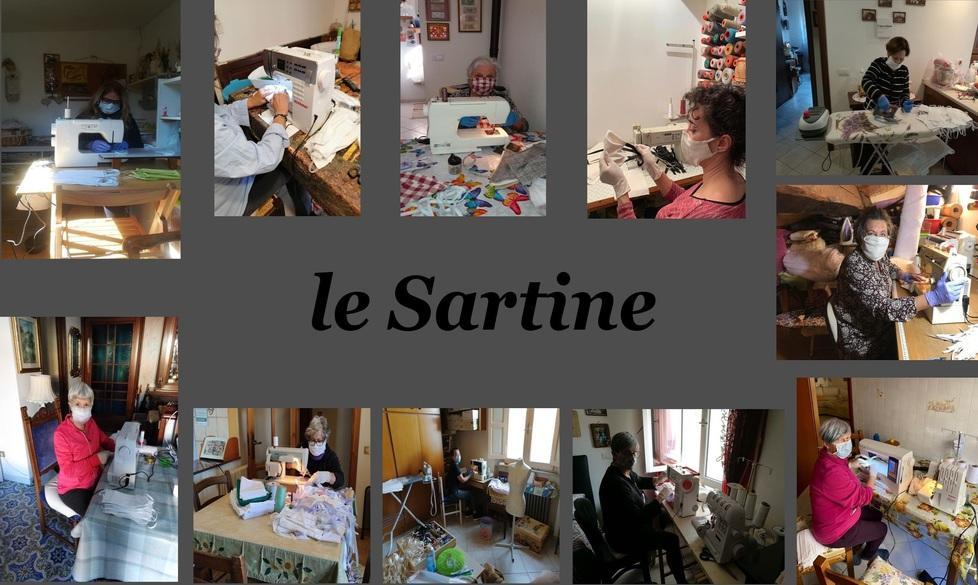 Dodici sartine hanno cucito più di 4mila mascherine 