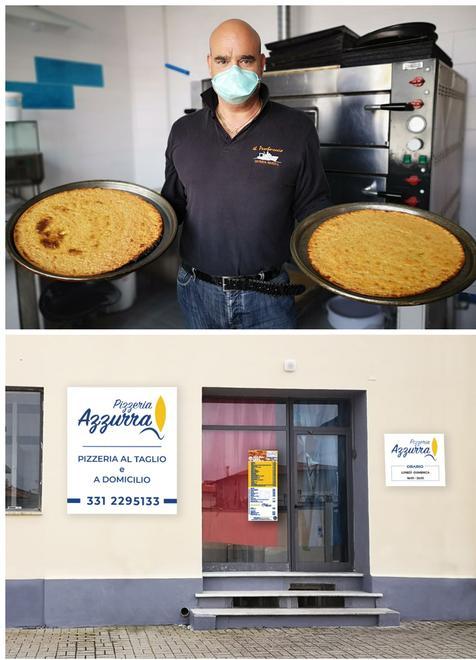La bellissima “pazzia” di Fabrizio: inaugura la sua pizzeria e regala la cecina ai primi clienti