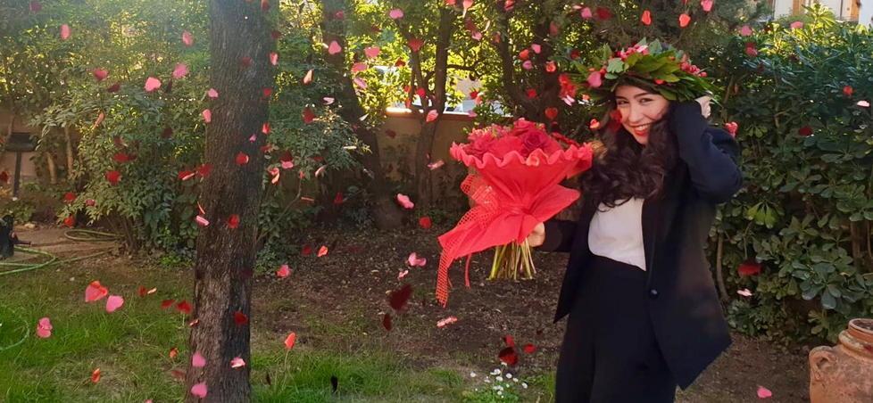 Chiara, laurea da 110 e lode con tesi discussa a distanza 