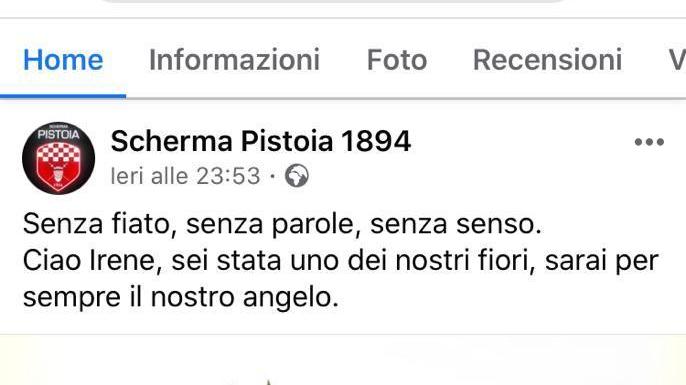 Irene Biagioni il giorno della sua laurea in Lingue