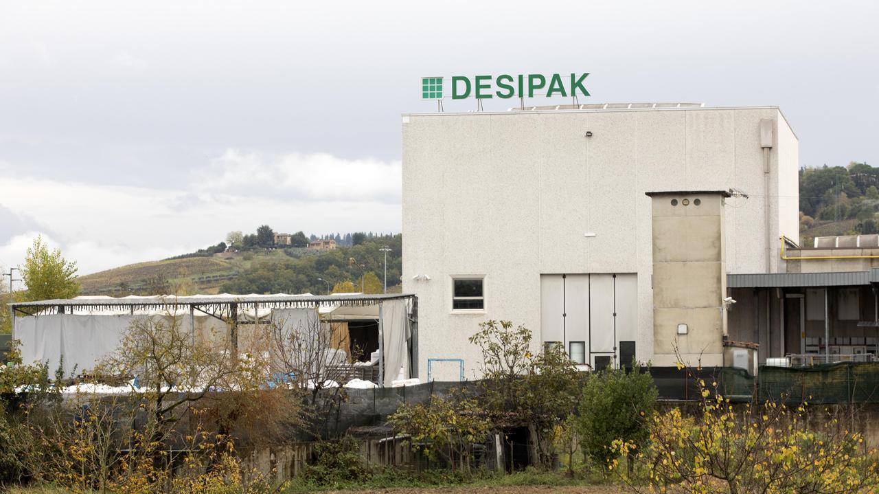 Lo stabilimento Desipak di Certaldo