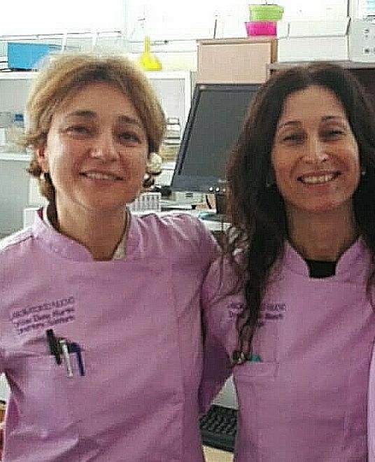 La responsabile Elena Martini e la sua vice Ilaria Bianchi