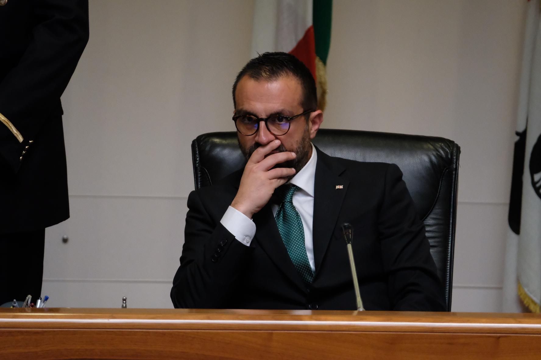 Il presidente del consiglio regionale Michele Pais