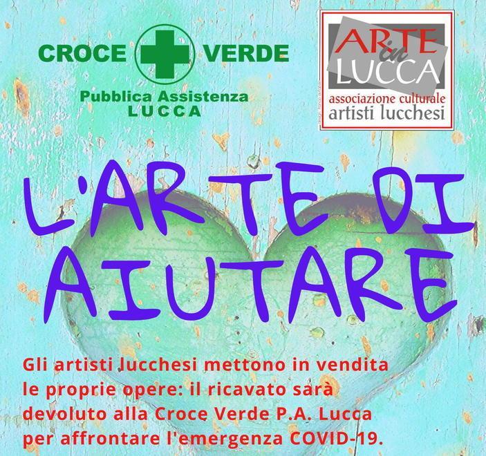 I quadri di quindici artisti per aiutare la Croce Verde 