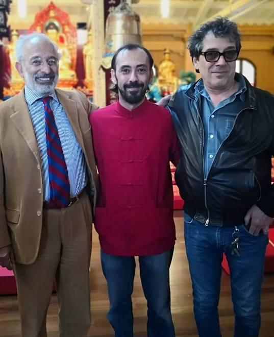 Davide Finizio con Gad Lerner e Sandro Veronesi