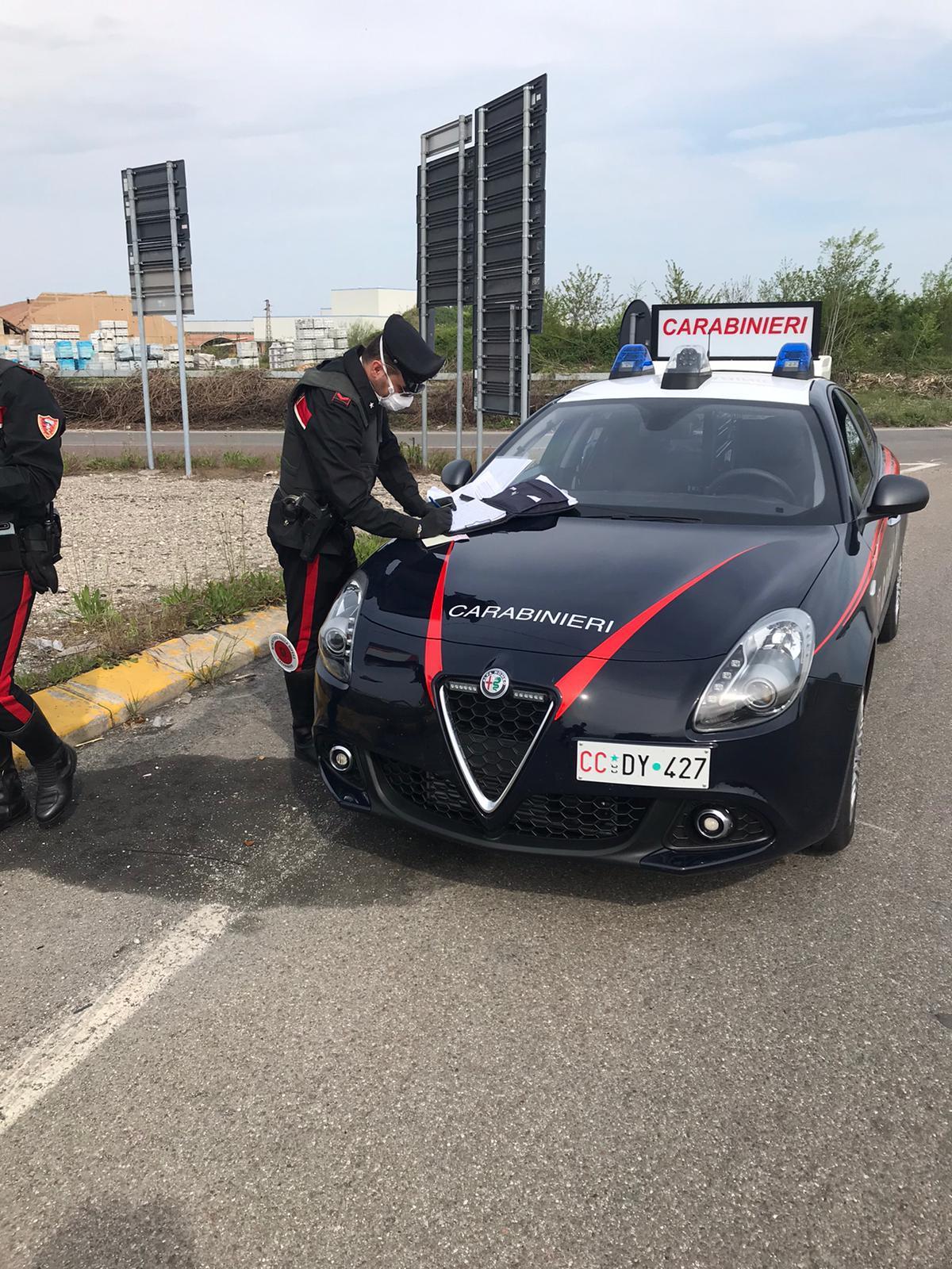 Da Vignola a Castelfranco: "Consegno pasticcini" ma non era vero: multa