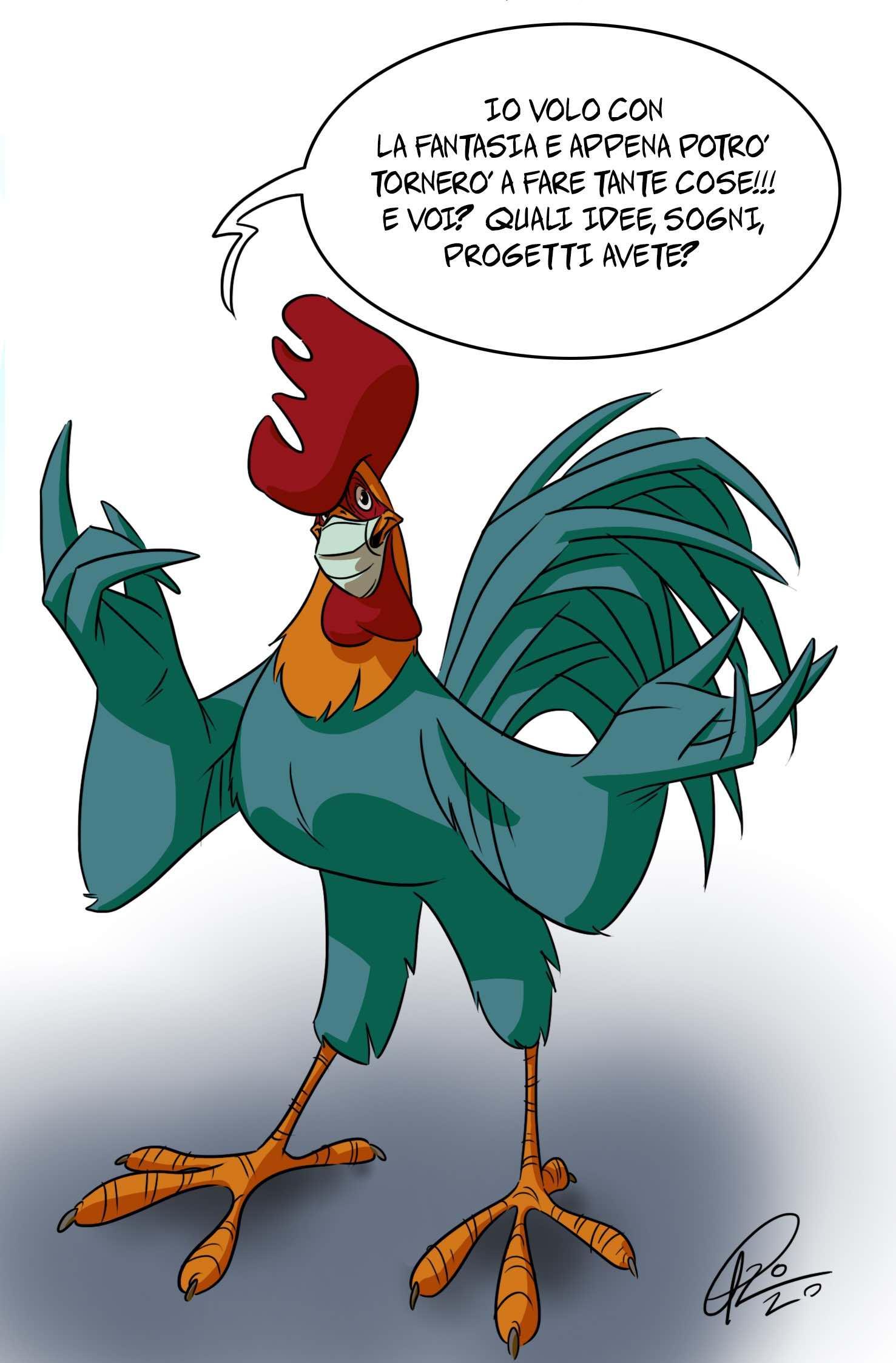 Il gallo di Cantagallo