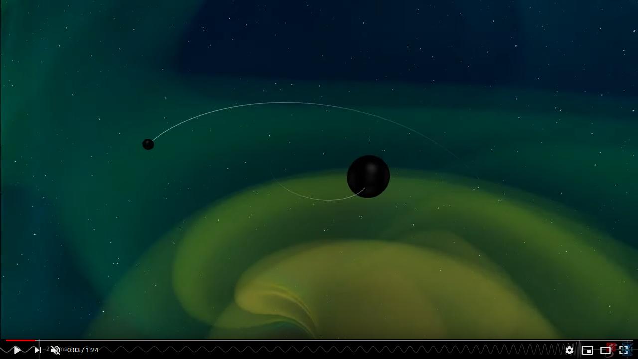 Il gigante e il superbambino: Virgo capta una coppia "asimmetrica" di buchi neri