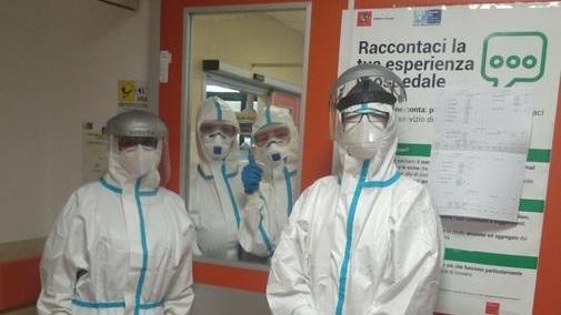 Le mascherine donate dai Fratelli Neri al reparto di rianimazione