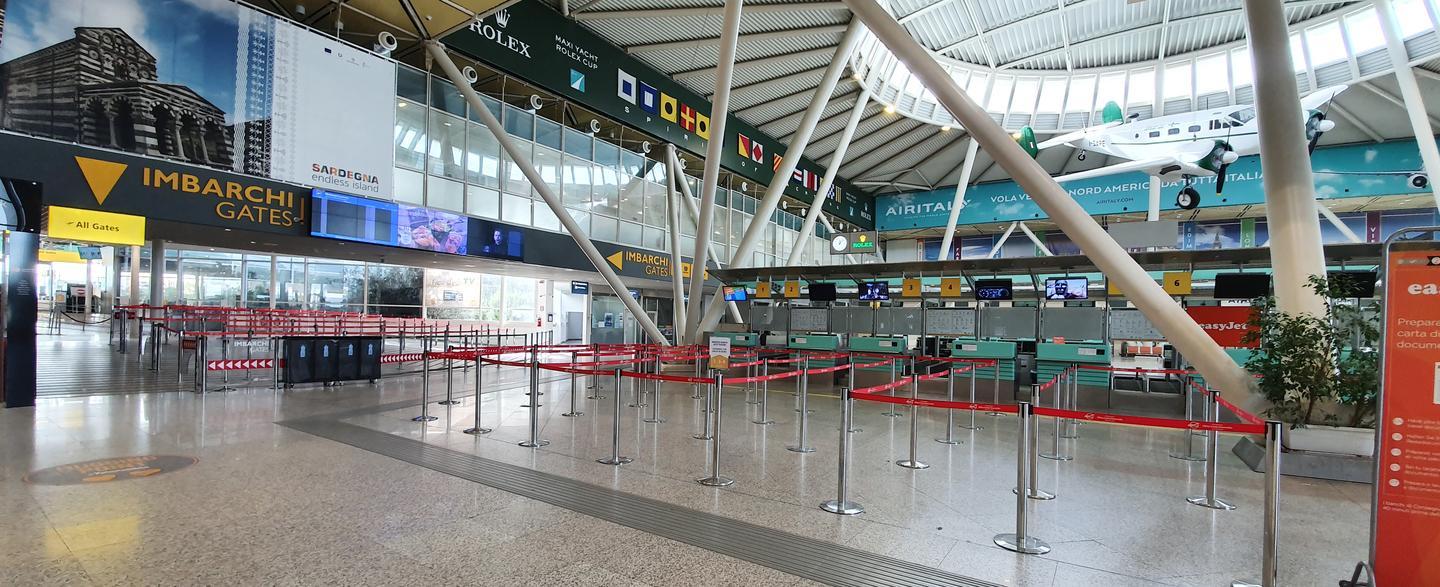 Olbia, l’aeroporto alla prova del Covid 