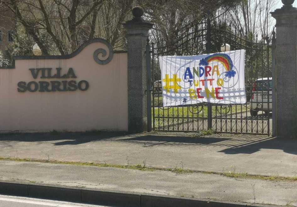 Il Covid-19 è rimasto fuori dalla casa di riposo Villa Sorriso 