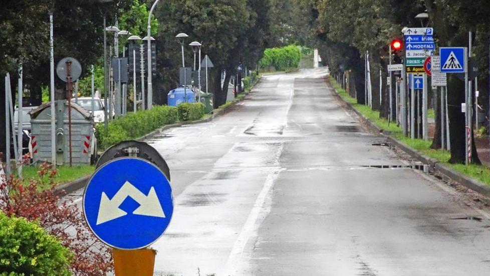 Traffico più che dimezzato, picchi ben superiori al 60% in alcuni comuni
