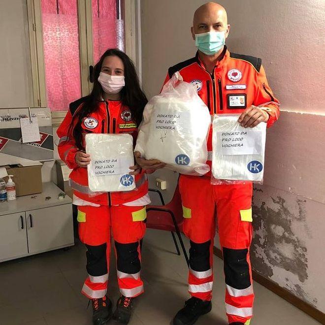 La Pro Loco va in aiuto di sanitari e soccorritori 