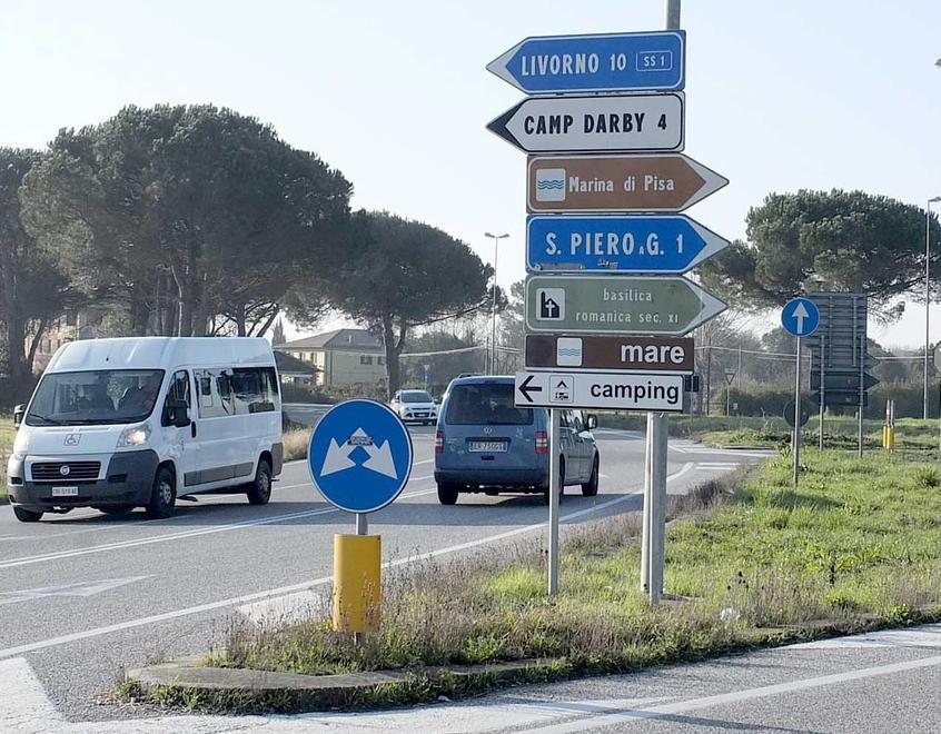 L’incrocio di San Piero a Grado