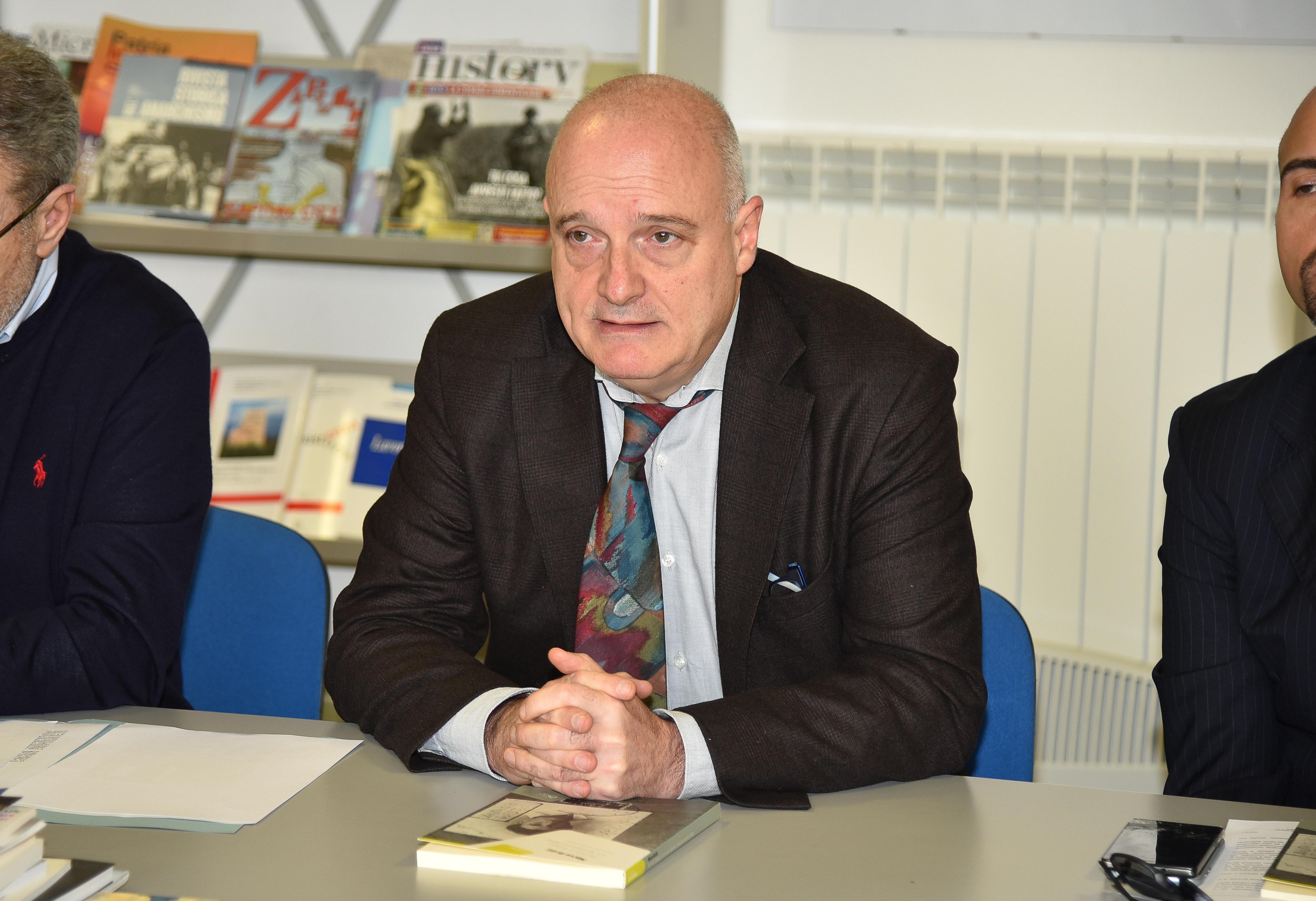 Il presidente dell'Isgrec Luca Verzichelli (foto Agenzia Bf)