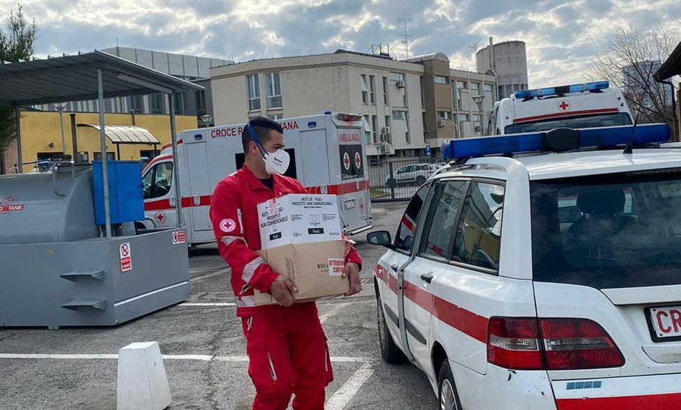 Spesa, farmaci, assistenza Croce rossa a tutto campo 