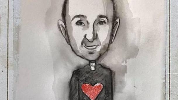 Dedicato a don Piero Baltolu il nuovo ritratto di Simone Sanna