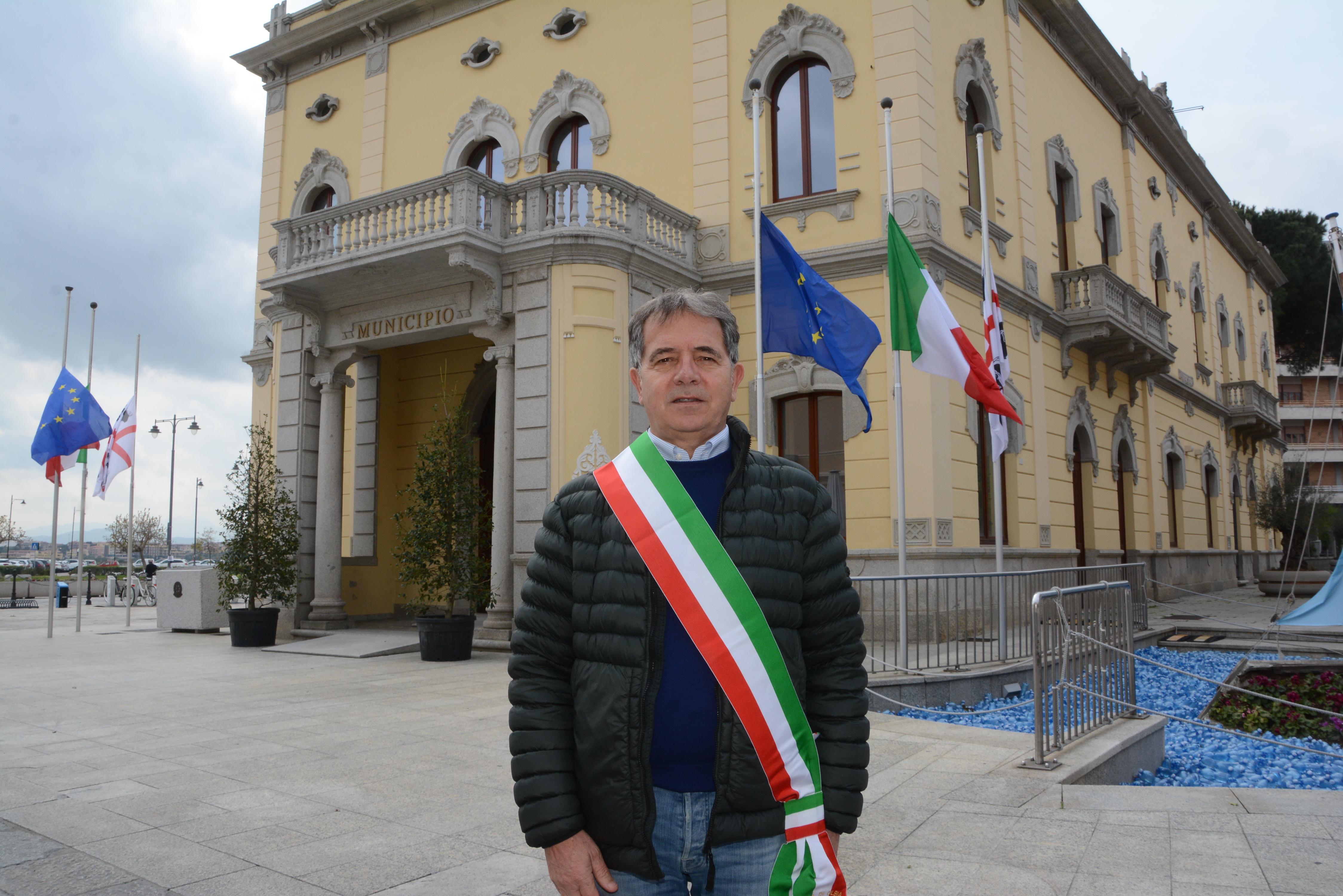 Il sindaco di Olbia Settimo Nizzi (foto Gavino Sanna)