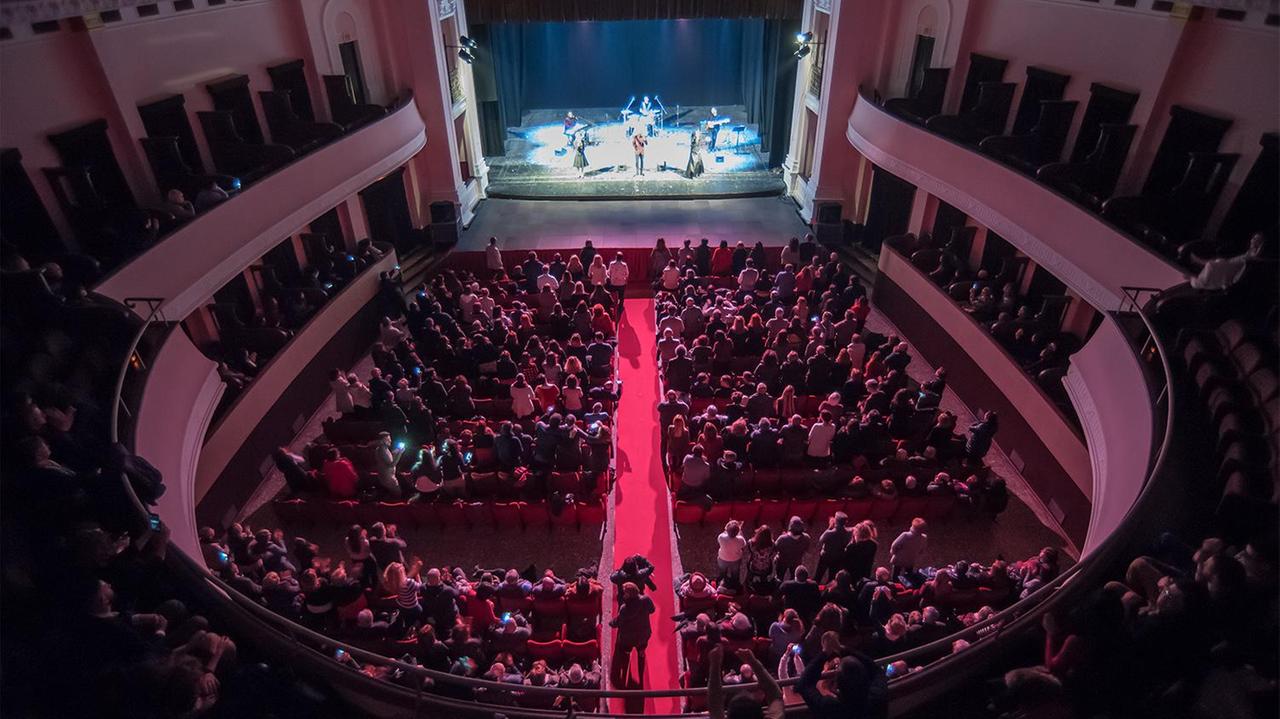 Uno spettacolo al Teatro Verdi di Sassari, immagine di repertorio