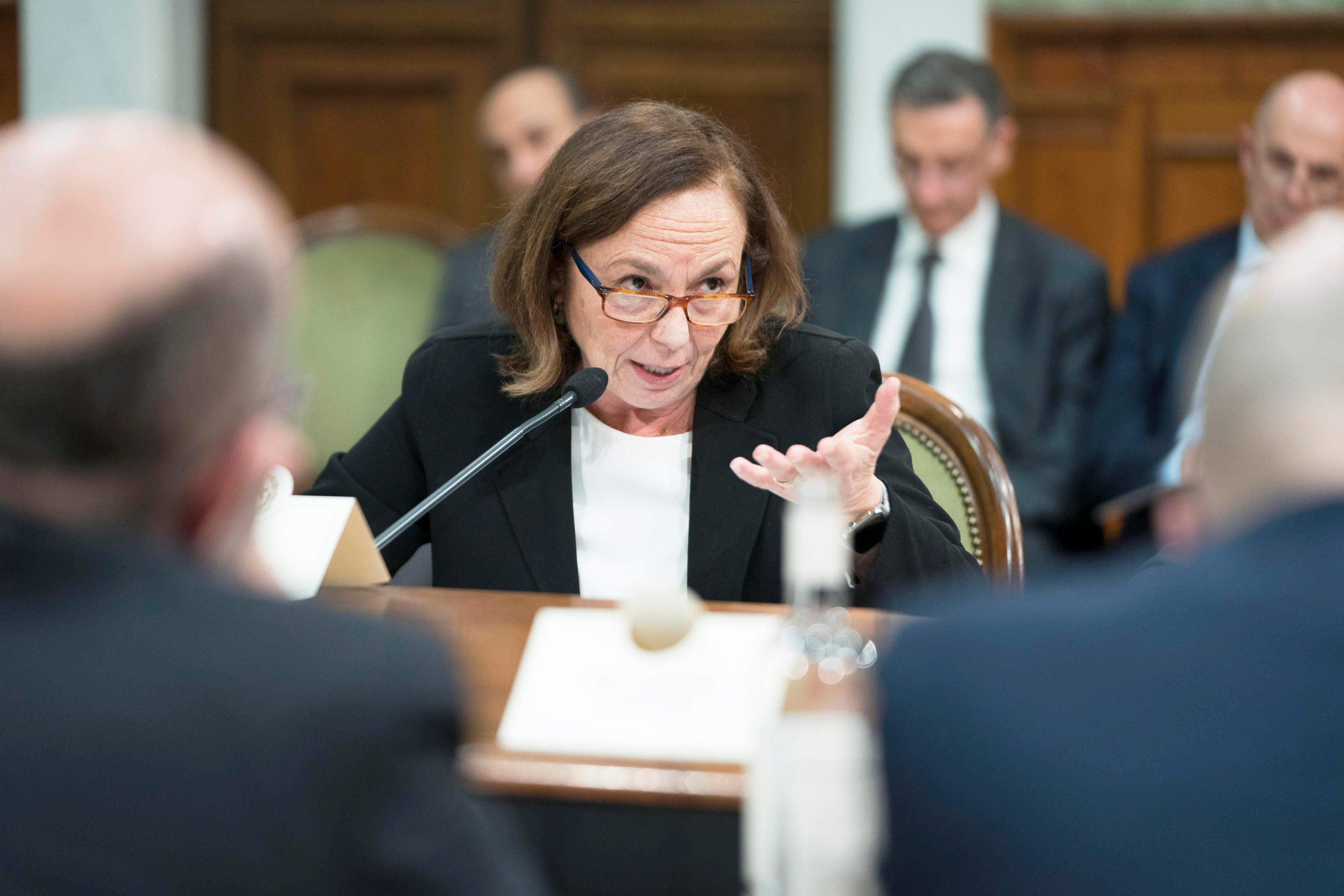 Il ministro dell'Interno Luciana Lamorgese