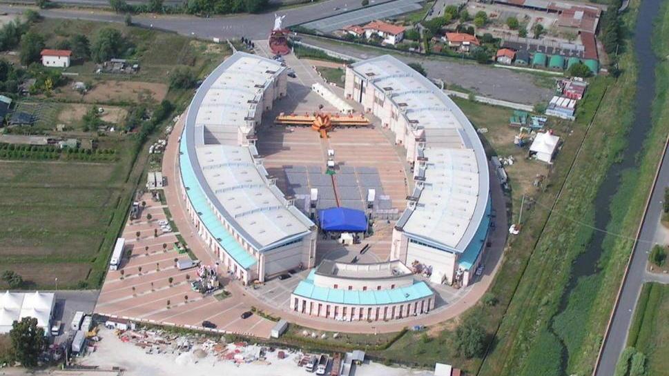 La Cittadella del Carnevale vista dall'alto