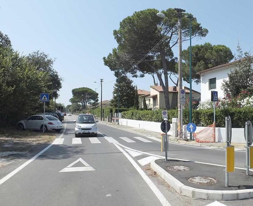 Prolungamento di via dei Biancospini per creare una variante alla litoranea 