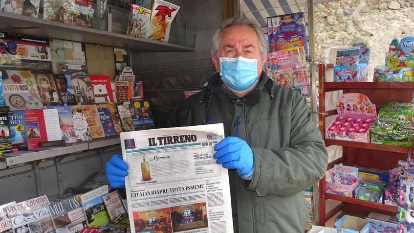 Gli edicolanti che non mollano «Torna la voglia di carta stampata»