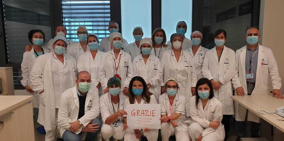 Gli infermieri ringraziano la comunità pistoiese per gli aiuti e la vicinanza