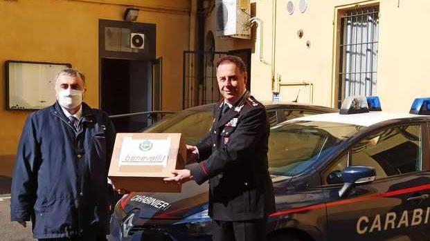 Dall’azienda Benevelli 400 mascherine in dono al comando carabinieri
