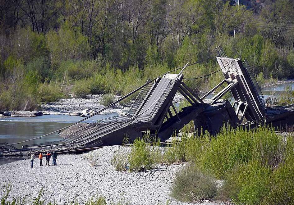 Albiano, il sottosegretario Traversi: faremo un ponte provvisorio 