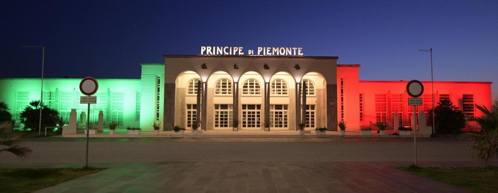 Principino tricolore in omaggio al 25 Aprile