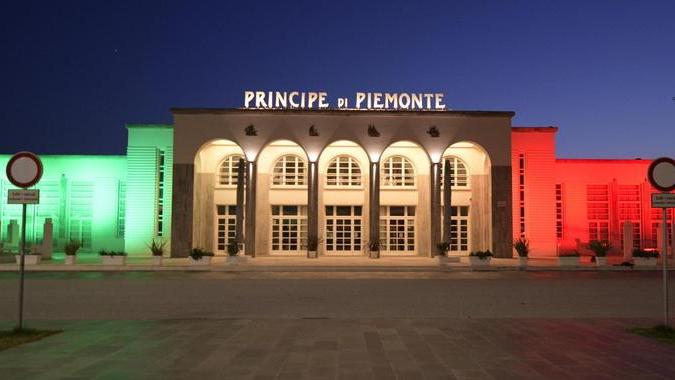 Principino tricolore in omaggio al 25 Aprile