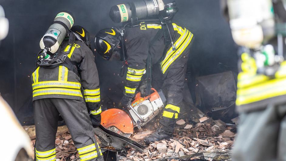 Camatte, incendio per un cavo