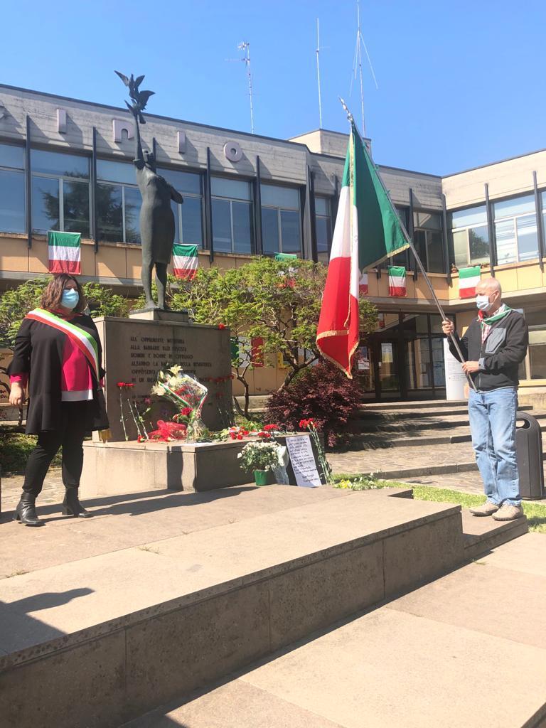 25 aprile, le celebrazioni a Cavriago dopo il blitz nazi-fascista