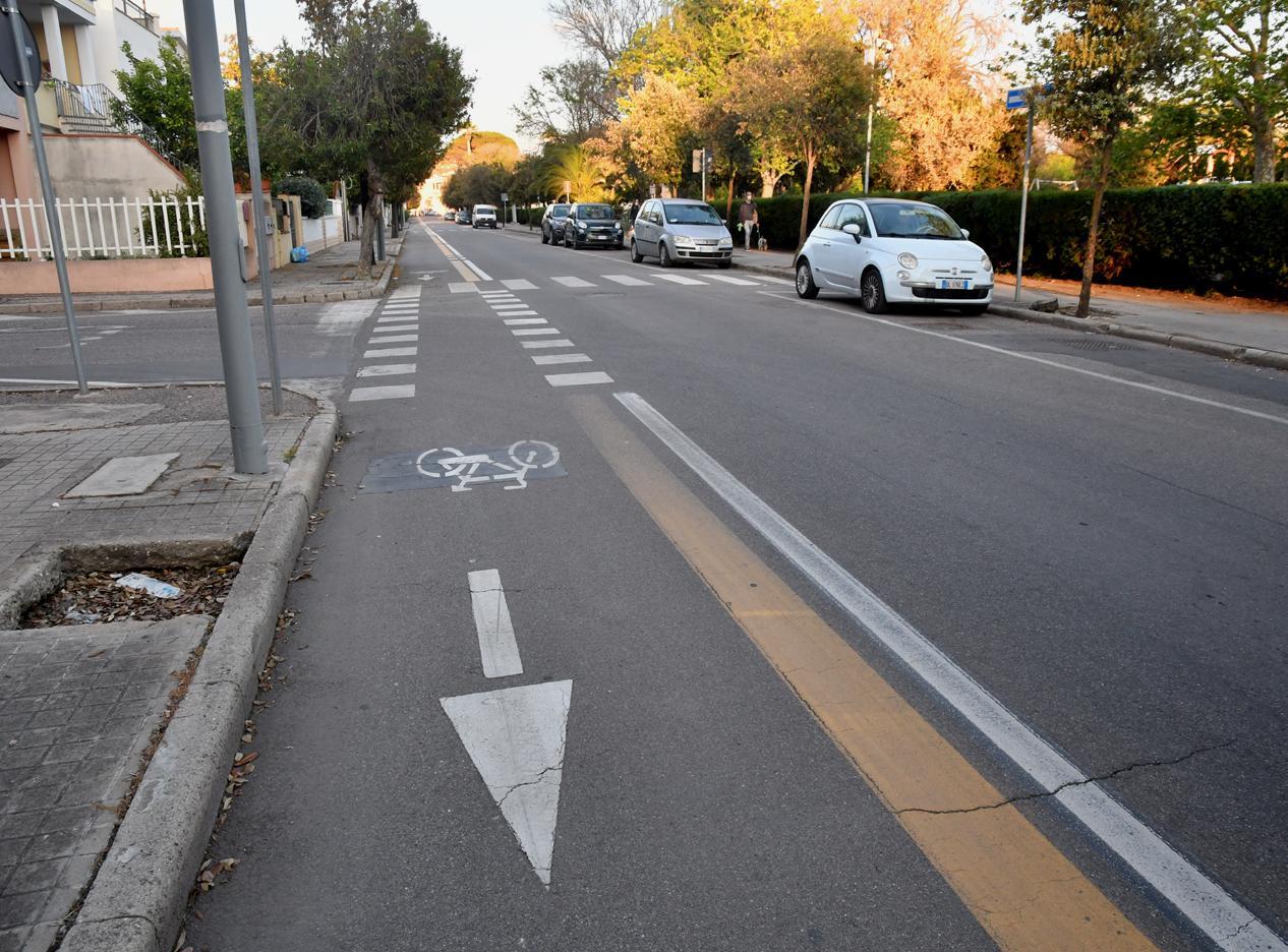 Traffico a Oristano, scommessa su due ruote 