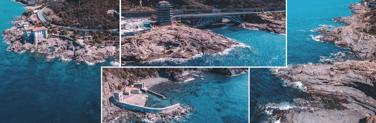 Un tuffo con gli occhi sul Romito, dalla Terrazza a Quercianella: viaggio nella bellezza del mare proibito a Livorno - Video 