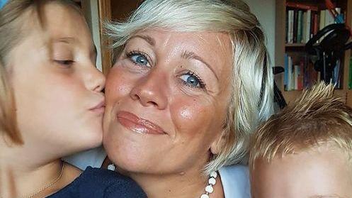 La psicologa Valentina Bezzi con i suoi due figli